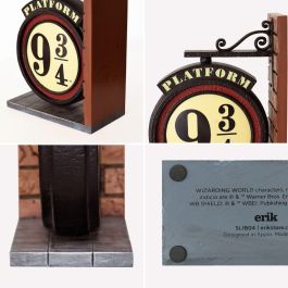 ERIK Sujetalibros Harry Potter Plataforma 9 3/4 Decorativo Resina Pintado a mano 18x13x6,6cm