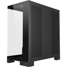 FSP M540-BA Midi Tower Negro ARGB TG Cristal Negro para Juego ATX, Micro ATX, Mini-ITX