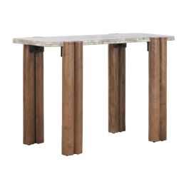 DKD Home Decor Consola Moderna Toronto Marble de Mármol y Madera de Mango 120 x 45 x 75 cm Precio: 374.49999972. SKU: B1AZ3RVJEL