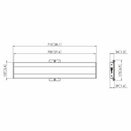 Barra Vogel's 7234070 715 mm Barra Vogel's 7234070 715 mm