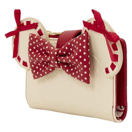 Loungefly Cartera Rocks the Dots Coquette Minnie Mouse Disney