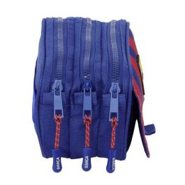 Portatodo Triple F.C. Barcelona 24/25 Granate Azul marino 21,5 x 10 x 8 cm