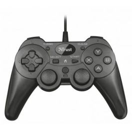 GAMEPAD TRUST ZIVA WIRED - 2 JOYSTICK ANALOGICOS- PANEL DIGITAL 8 DIRECCIONES - FUNCIÓN TURBO EN 8 BOTONES - CABLE 1.8M - ENCHUFA Y JUEGA