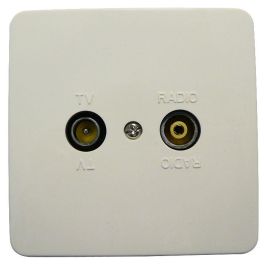 Maximum Wall outlet TV/Radio finish. Precio: 6.50000021. SKU: B13F2N6EXL