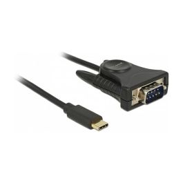 DeLOCK 62964 - Adaptador USB-C a RS-232 (Serie DB9), Macho a Macho, Negro, Cable 1.8 m Precio: 33.5049. SKU: B14KHBSE28