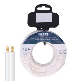Edm Cable paralelo de teléfono blanco 2 vías 15 m Precio: 6.50000021. SKU: S7915170