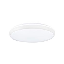 Cristalrecord Plafón LED Charly 80W 3CCT 8800 lm Circular Ø60 x 7 cm Blanco