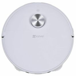 EZVIZ EZV1692798895779 Aspiradora Robot RS2 con Base Multifunción Lavado, Secado, Limpieza y Recarga Automática 4000 Pa