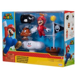 JAKKS PACIFIC Diorama Nube Super Mario Nintendo Figura 6cm