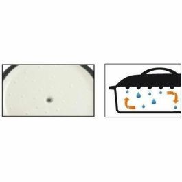 GSW Cacerola de hierro fundido macizo GREY SHADOW GSW4005643716338 Ovalada 33 x 25 cm Inducción Gris