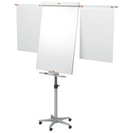 Nobo Pizarra de Conferencia móvil Nano Clean con Brazos Extensibles 1000x700mm - Superficie de Melamina Classic Precio: 315.50000042. SKU: B1DVGHCBHD