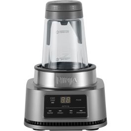 Ninja CB100EU Batidora de Vaso Power Nutri 2 en 1, 1100W, con Bol y Vaso, Tecnología Smart Torque y Auto-iQ
