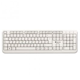 NGS Spike Teclado USB con 12 Teclas Multimedia y 105 de Membrana, Resistente a Derrames, Blanco Precio: 12.50000059. SKU: S0220239