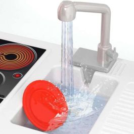 Molto Cocina electrónica gourmet con grifo, luces y sonidos 113x150x36 cm de Plástico para +3 años, pilas incluidas