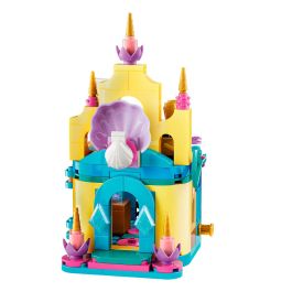 Lego Mini Palacio Mágico de Ariel 43285 Disney Princess Set de Construcción con 179 Piezas y 3 Personajes