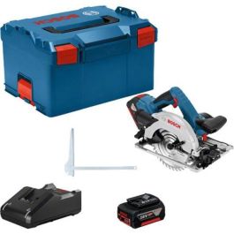 Bosch Professional GKS 18V-57 G Sierra circular inalámbrica para construcción, con 2 baterías 4.0Ah, cargador GAL 18V-40, L-Case Precio: 442.49999959. SKU: B13AL82X9P