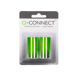 Q-connect Pilas Alcalinas Larga Duración Blister 2 Unidades