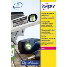 Etiquetas Adh.Impr.Avery A4 Polyester Plata C.Romos Laser Caja 20H 45,7X21,2 Mm 960 Uds.(L6009) Precio: 48.50000045. SKU: B1GDT6A4MC