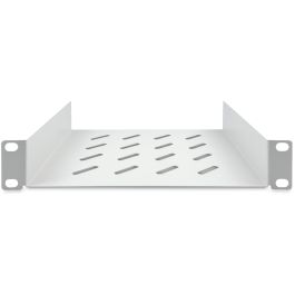 Digitus DN-97615 - Bandeja fija 254 mm (10") 1U para armario rack, fondo 160mm, gris RAL7035