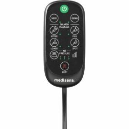 Medisana MC 825 Asiento de Masaje shietysu y Acupresión, Negro y Azul