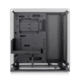 Thermaltake Core P3 TG Pro Caja de PC Midi Tower Negra con Cristal Templado, Compatible con Fuentes PS2, Soporta Discos 2.5/3.5"