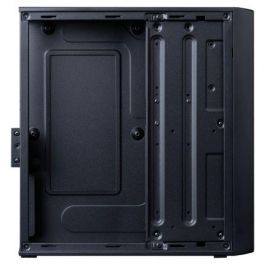 Hiditec SM10 Caja PC Sobremesa Chasis Slim ITX Compacta Negro, Compatible con Fuentes SFX, USB 3.0/2.0, ODD 5.25"