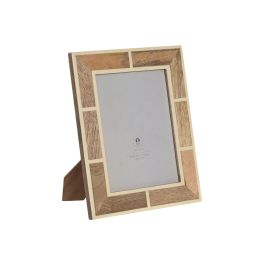 DKD Home Decor Marco de Foto 15x20 Natural Blanco Mango Resina 1.8 x 26 x 21 cm (4 Unidades) Precio: 77.59000007. SKU: B1G8DQR9YJ