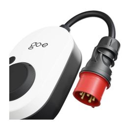 go-eCharger Gemini flex, 22 kW (32A 3-phasig), Estación de Carga Móvil Blanco/Negro Type 2