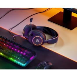 SteelSeries Arctis Nova 3 Auriculares para Juego Alámbricos USB Tipo C Negro - 61631
