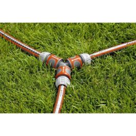 Gardena 18287-20 Kit de derivación para ramal de manguera 13mm (1/2'') y 15mm (5/8''), 3 conectores de riego, conector en Y Gardena 18287-20 Kit de derivación para ramal de manguera 13mm (1/2'') y 15mm (5/8''), 3 conectores de riego, conector en Y