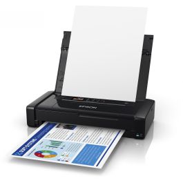 Epson WF-110W Impresora Inyección de Tinta Móvil A4 USB WLAN WiFi Direct con Batería