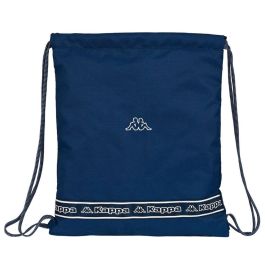Bolsa Mochila con Cuerdas Kappa Navy Azul marino (35 x 40 x 1 cm)