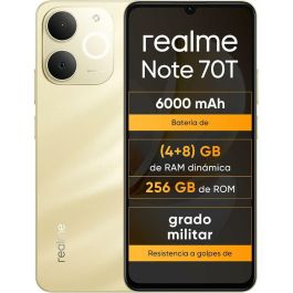 Smartphone Realme NOTE 70T 4 GB RAM 256 GB 6,74" Unisoc Dorado Precio: 117.49999998. SKU: B1BTJ7XKNG