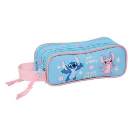 Safta Estuche Escolar Portatodo Doble Cremallera Colección Stitch Happy 80x60x210 mm Precio: 8.79000023. SKU: B17A9N7YB3