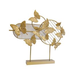 DKD Home Decor Decoración Glamorosa de Pared con Diseño de Mariposas Metálicas en Tono Dorado, Ideal para el Hogar, Medidas 63x9x58.4 cm Precio: 40.59000055. SKU: S3039308