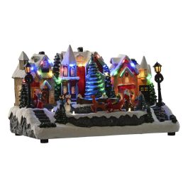 Ciudad Navidad Tradicional DKD Home Decor Multicolor 18.5 x 19 x 32 cm