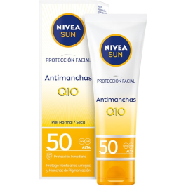 Nivea Sun Facial Anti Tache Q10 F50 50 mL Nivea Sun Facial Anti Tache Q10 F50 50 mL Precio: 13.78999974. SKU: S0542478