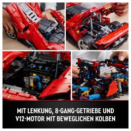 LEGO Technic Ferrari Daytona SP3 42143 Juego de Construcción 3778 Piezas