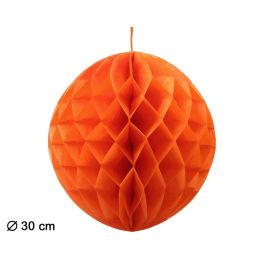 Pompones 30 cm Naranja