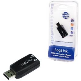 Logilink Adaptador USB Audio 5.1 con Plug and Play, Simulación Sonido Envolvente, Negro Precio: 12.50000059. SKU: S7910348