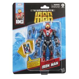 Hasbro Marvel Legends Ultimate Iron Man Figura de Acción Coleccionable Articulable 15 cm con 5 Accesorios y Mini Cómic Ultimate Iron Man #1 Precio: 27.89000027. SKU: B1H699XLZW