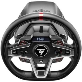Thrustmaster 4460182 Volante + Pedales para PC, Xbox One, Xbox Series X/S, Negro, USB, Analógico/Digital