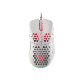 GENESIS Krypton 555 Ratón Gaming Óptico Ultraligero 8000 DPI, 7 Botones Programables, RGB, Ergonómico, USB, Blanco Precio: 28.49999999. SKU: S5615224