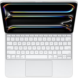 Apple Magic Keyboard para iPad Pro 13 (M4) - Teclado QWERTY Inglés EE. UU. - Trackpad - Retroiluminado - Blanco