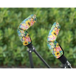 KioKids Protector Manillar Silleta Neopreno Flores Multicolor +0 meses