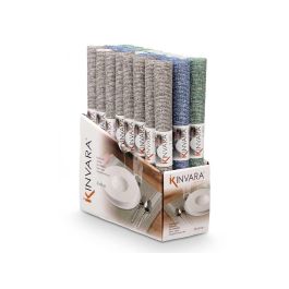 Salvamantel Kinvara 30x45 cm - Surtido Colores (Azul, Gris, Verde) - PVC y Poliéster (48 Unidades) Salvamantel Kinvara 30x45 cm - Surtido Colores (Azul, Gris, Verde) - PVC y Poliéster (48 Unidades)