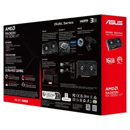 ASUS Tarjeta Gráfica Radeon RX 9060 XT 16GB GDDR6 PCI Express 5.0 Dual RX 9060 XT