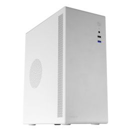 Tacens Orumx500 Caja Ordenador MicroATX/Mini-ITX con Fuente 500W, Ventilador 80mm, Blanco