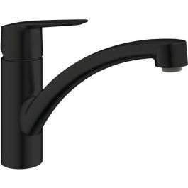 Grohe 324412432 Grifo de cocina Mezclador monomando de fregadero Negro mate Caño bajo Rotación 140°