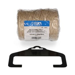 Edm Cordel de yute natural biodegradable 3 cabos 3,5 mm x 60 m para manualidades y paquetería Precio: 2.50000036. SKU: S7903542